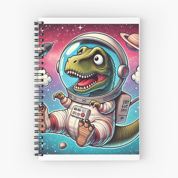Item preview, Cute Space Rex in Space designed and sold by MyLakeLife.