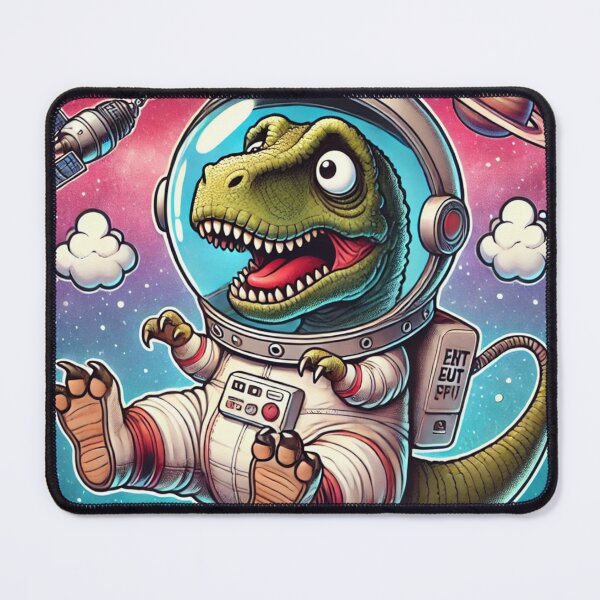 Item preview, Cute Space Rex in Space designed and sold by MyLakeLife.