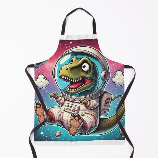 Item preview, Cute Space Rex in Space designed and sold by MyLakeLife.