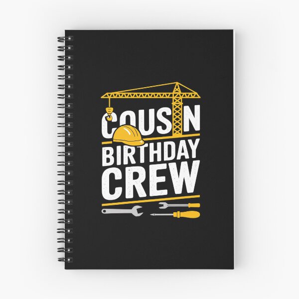 Item preview, Cousin Birthday Crew Construction Birthday  designed and sold by PowAcademy.