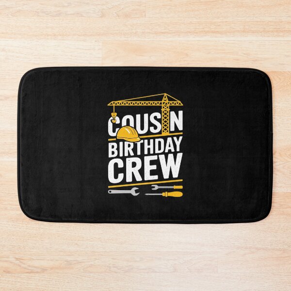Item preview, Cousin Birthday Crew Construction Birthday  designed and sold by PowAcademy.