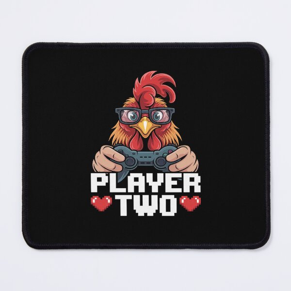 Item preview, Chicken Player Two Novelty Gaming Nerdy Gamer designed and sold by CombatTask.