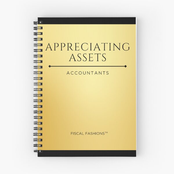 Item preview, Appreciating Asset Gold Minimalist Finance Accountant CPA Gift designed and sold by FiscalFashions.