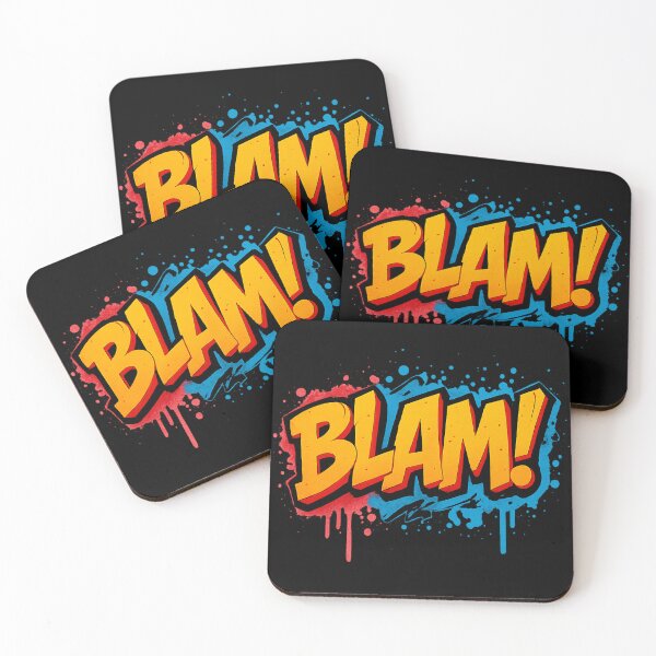 Item preview, BLAM! - Comic Book Creative Graffiti designed and sold by royalswin.