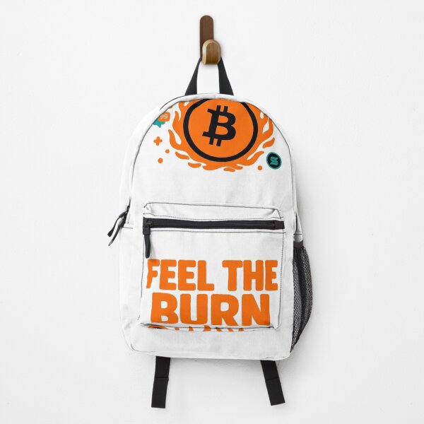 Item preview, Feel the Burn – Crypto Fire Design designed and sold by BitCrop.