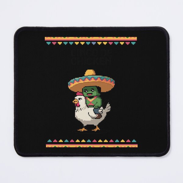 Item preview, Cinco De Chicken Pixel Zombie Fiesta Cinco de Mayo 2 designed and sold by CombatTask.