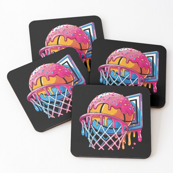 Item preview, Basketball Player Ice Cream Basketball Hoop Drip designed and sold by JohnBrightIdeas.