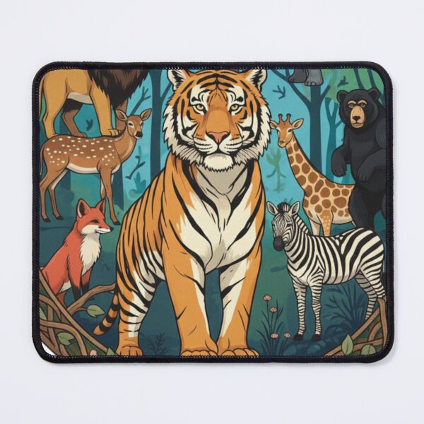 Item preview, wild animals designed and sold by PP&RAINBOW SHOP.