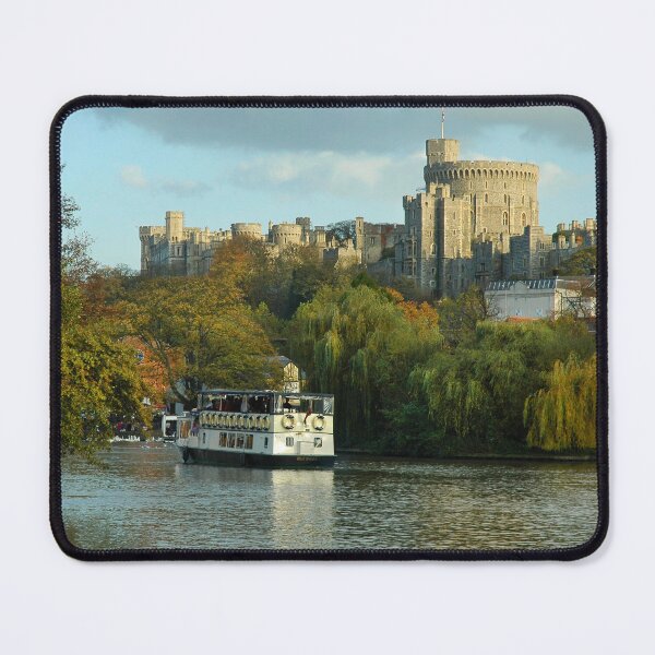 Item preview, Windsor Castle and Boat on the Thames designed and sold by Kasia Design.