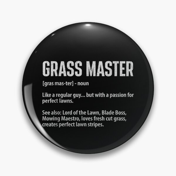 Item preview, Landscaping Lawn Mower Mowing Funny Lawn Grass Master designed and sold by JohnBrightIdeas.