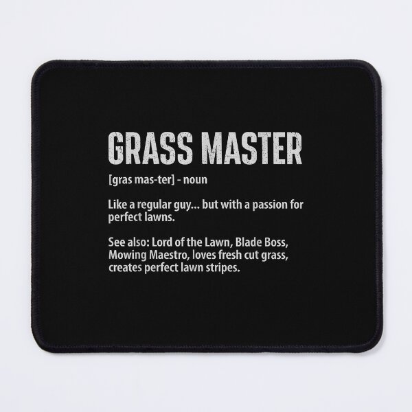 Item preview, Landscaping Lawn Mower Mowing Funny Lawn Grass Master designed and sold by JohnBrightIdeas.