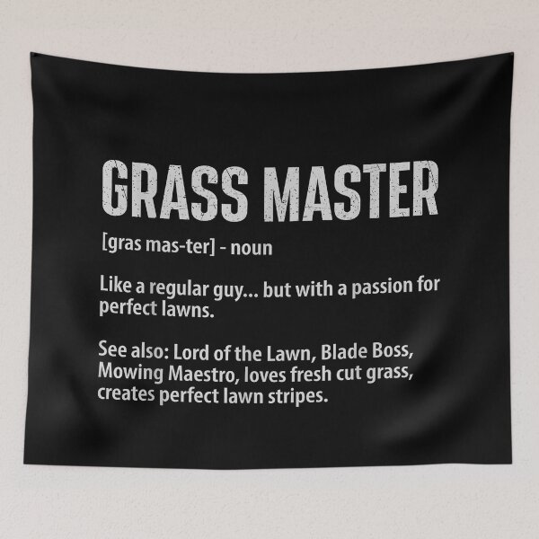 Item preview, Landscaping Lawn Mower Mowing Funny Lawn Grass Master designed and sold by JohnBrightIdeas.