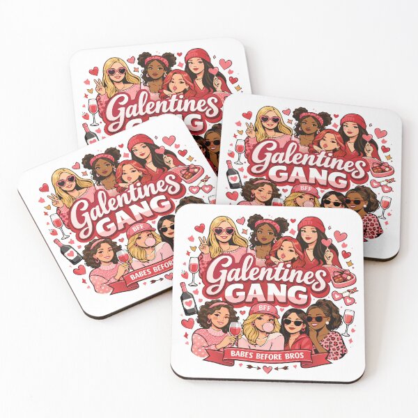 Item preview, Cute Galentines Gang Female Friendship Art designed and sold by SSD-.