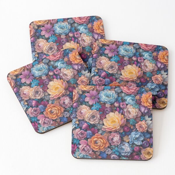 Item preview, Vibrant Floral Patterns Abstract Designs Creative Love designed and sold by ART ATTACK ZONE.