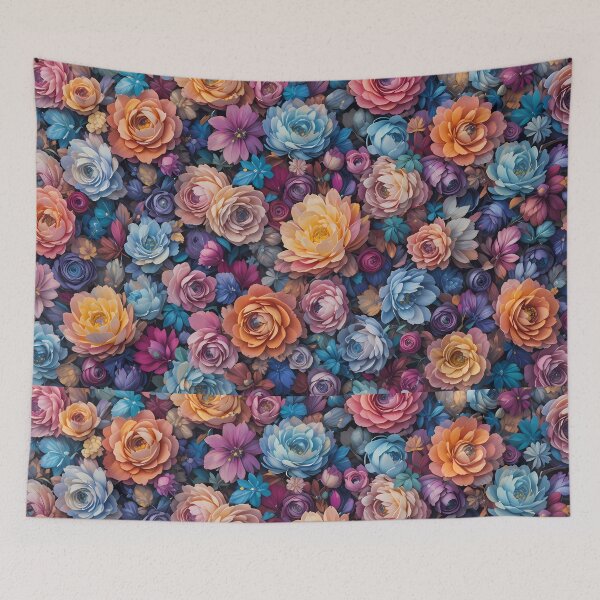 Item preview, Vibrant Floral Patterns Abstract Designs Creative Love designed and sold by ART ATTACK ZONE.