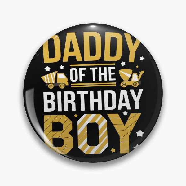 Item preview, Dad Of The Birthday Boy Construction Theme Party Matching  designed and sold by PowAcademy.