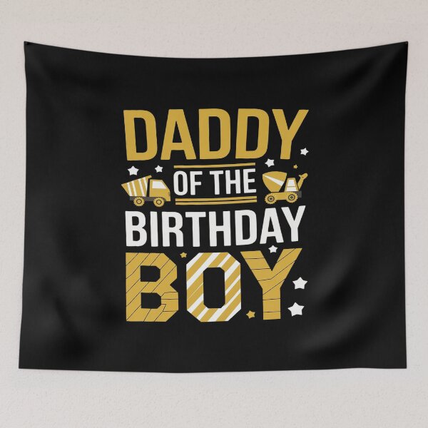 Item preview, Dad Of The Birthday Boy Construction Theme Party Matching  designed and sold by PowAcademy.