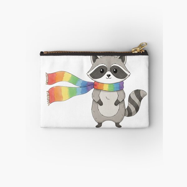 Item preview, Ally Raccoon – Love Is Love Inclusive Pride Illustration designed and sold by MS Pod Studio.