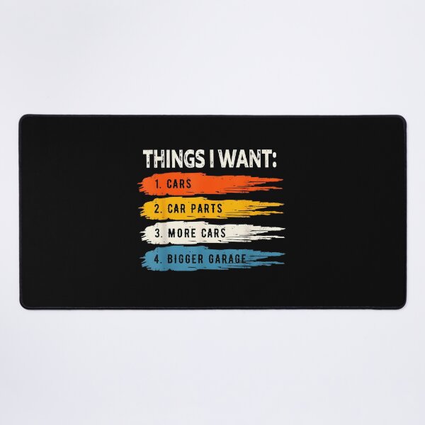 Item preview, Funny Mechanic Repair Things i Want Cars designed and sold by JohnBrightIdeas.