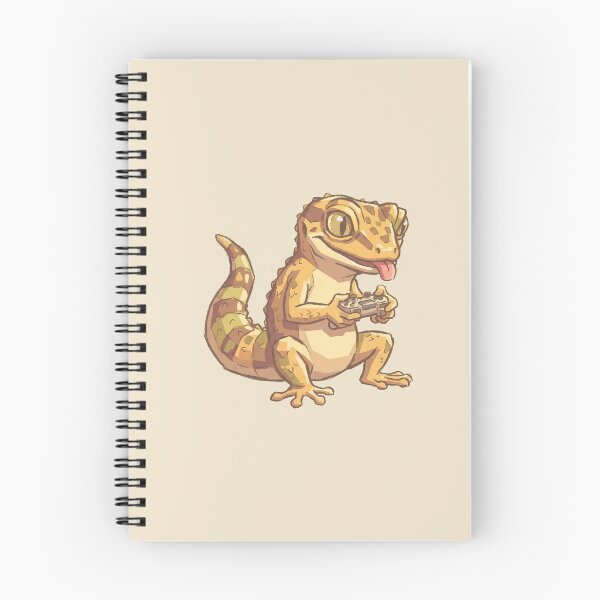 Item preview, Gamer Gecko Playing Video Games, Cute Leopard Lizard with Controller designed and sold by Magnificent Lizard.
