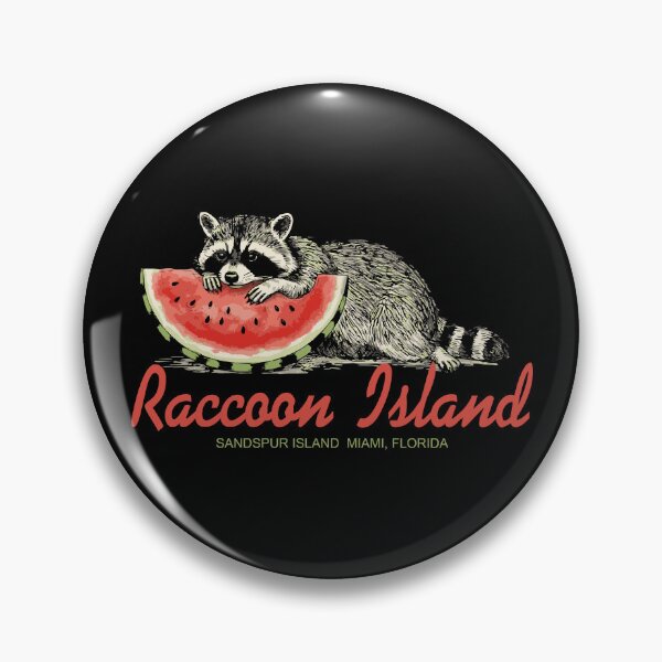 Item preview, Raccoon Island – Florida Wildlife Island Souvenir designed and sold by NoGoodDeeds.