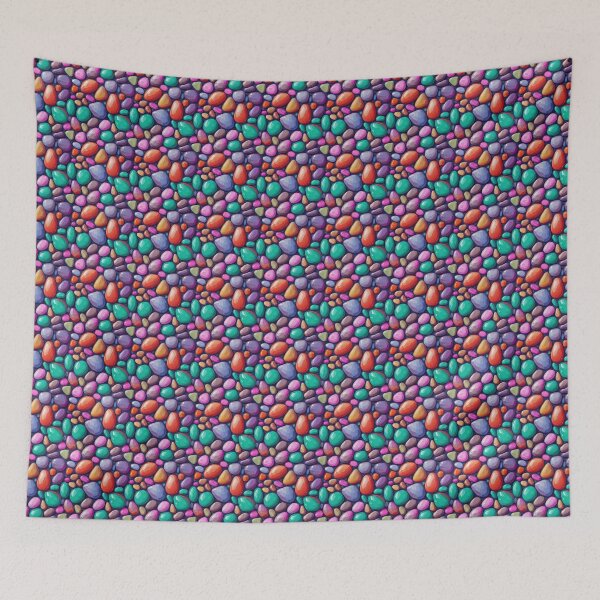 Item preview, Colorful stones pattern designed and sold by PrithviApparels.