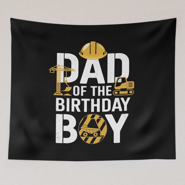 Item preview, Dad of the Birthday Boy Construction Worker Bday Party 1  designed and sold by MythWoot.