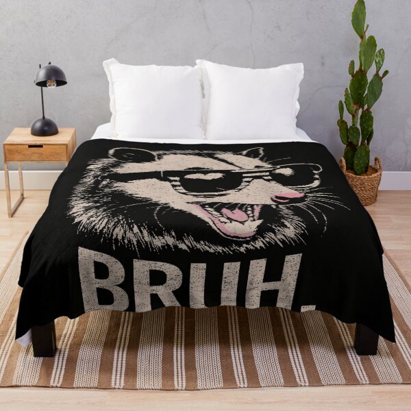 Item preview, Bruh Opossum Funny Sunglasses Possum Lover Teens Slang Meme designed and sold by JohnBrightIdeas.