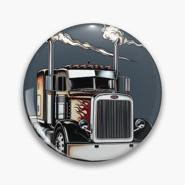 Item preview, Gritty Vintage American Hot Rod Semi Truck designed and sold by Rostislav Bouda.