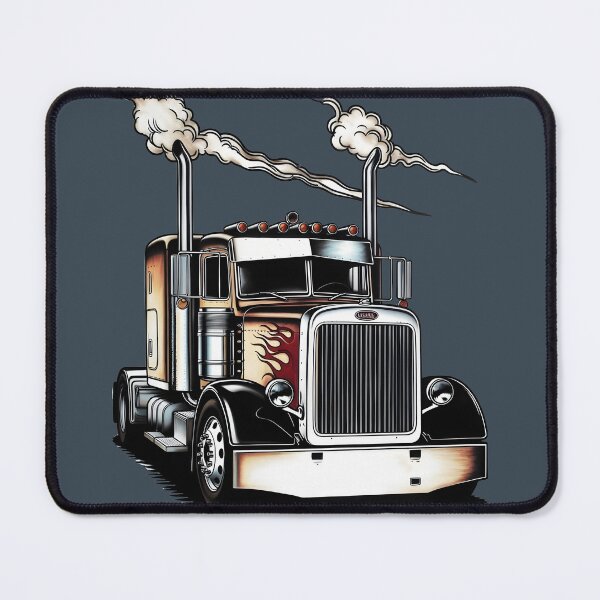 Item preview, Gritty Vintage American Hot Rod Semi Truck designed and sold by Rostislav Bouda.
