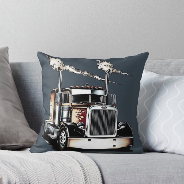 Item preview, Gritty Vintage American Hot Rod Semi Truck designed and sold by Rostislav Bouda.