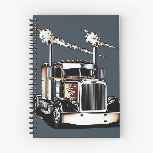 Item preview, Gritty Vintage American Hot Rod Semi Truck designed and sold by Rostislav Bouda.