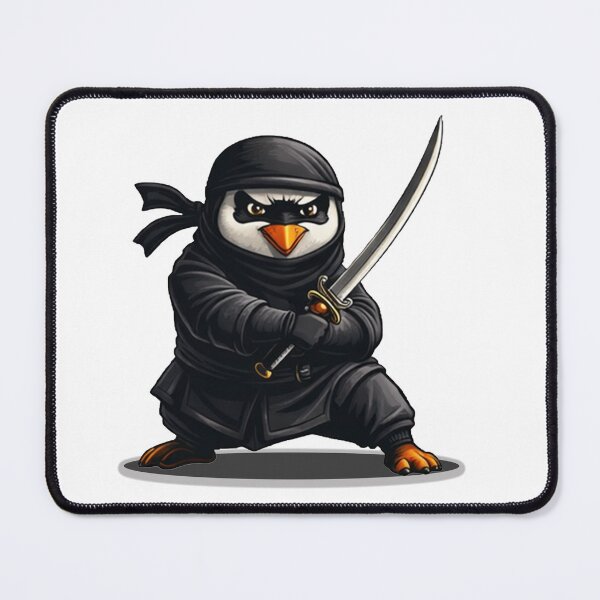 Item preview, Ninja Penguin - The Art of the Cute and Stealthy Warrior designed and sold by Ach&Koor.