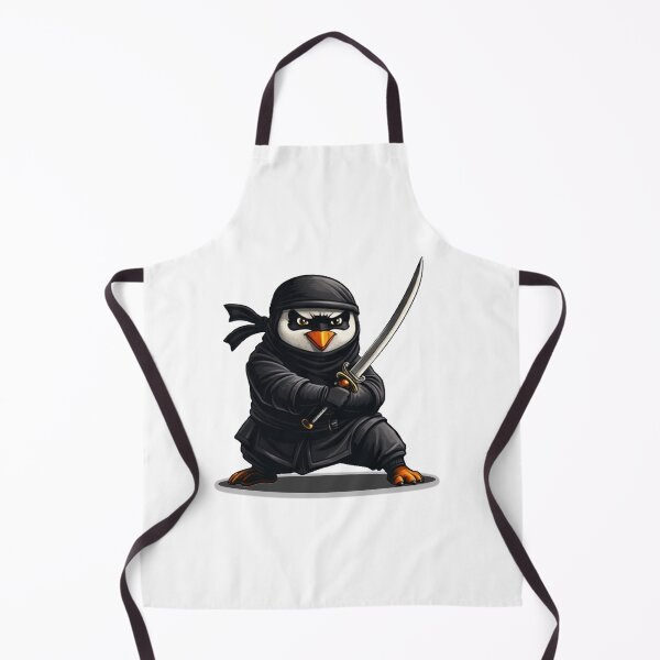 Item preview, Ninja Penguin - The Art of the Cute and Stealthy Warrior designed and sold by Ach&Koor.
