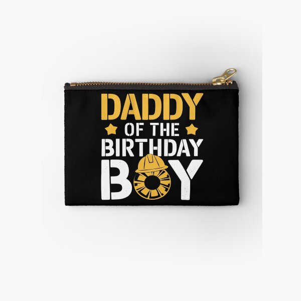 Item preview, Daddy of the Birthday Boy Construction Truck Excavator  designed and sold by PowAcademy.