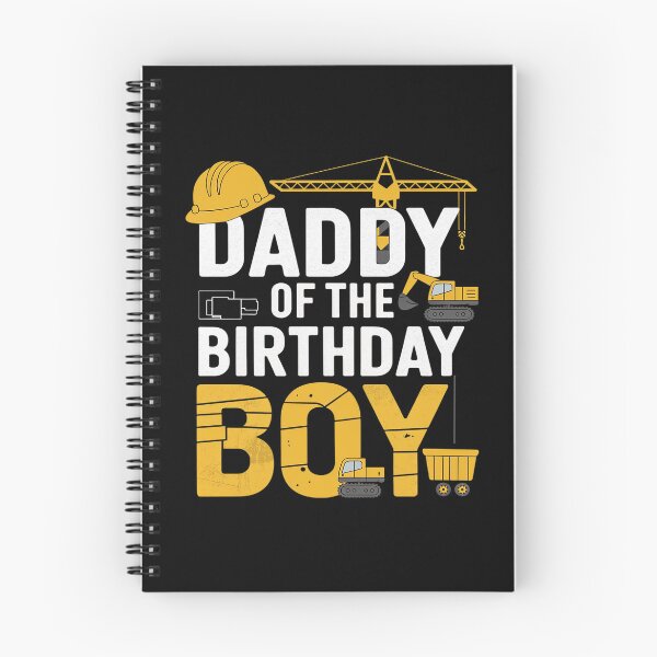 Item preview, Daddy of the Birthday Boy Construction Worker Bday Party  designed and sold by MythWoot.
