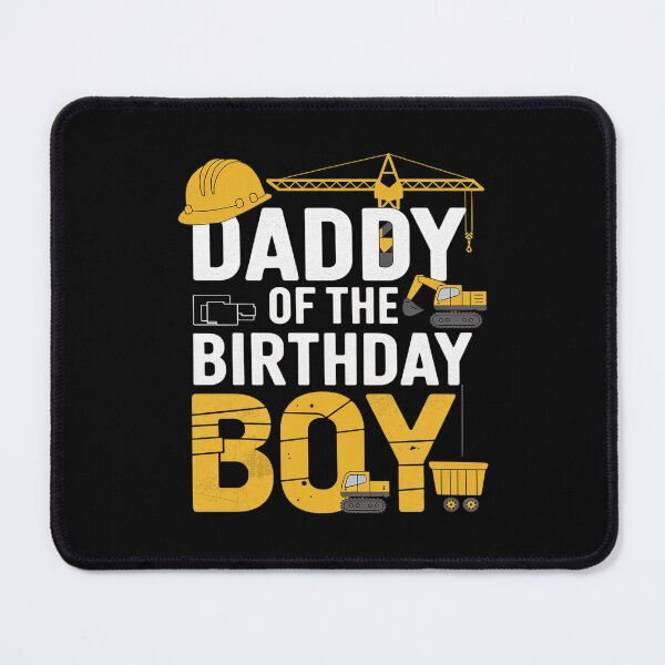 Item preview, Daddy of the Birthday Boy Construction Worker Bday Party  designed and sold by MythWoot.