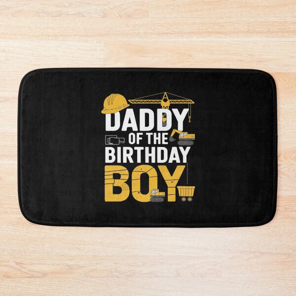 Item preview, Daddy of the Birthday Boy Construction Worker Bday Party  designed and sold by MythWoot.