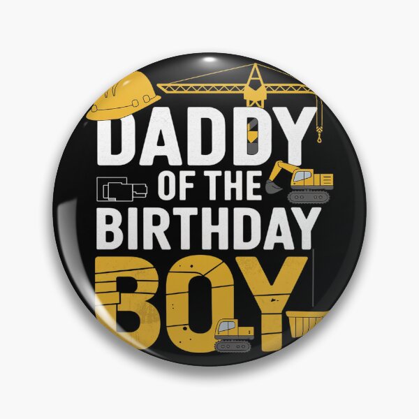 Item preview, Daddy of the Birthday Boy Construction Worker Bday Party  designed and sold by PowAcademy.