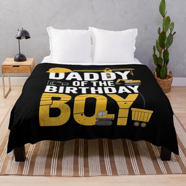 Item preview, Daddy of the Birthday Boy Construction Worker Bday Party  designed and sold by PowAcademy.