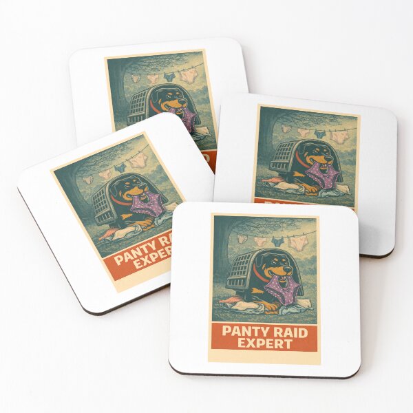 Item preview, Panty Raid Expert – Funny Dog Retro Illustration designed and sold by TMD167207.