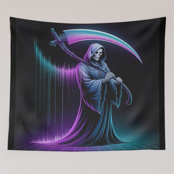 Item preview, The Glitch Reaper - Digital Soul Collector 2 designed and sold by Thompika.