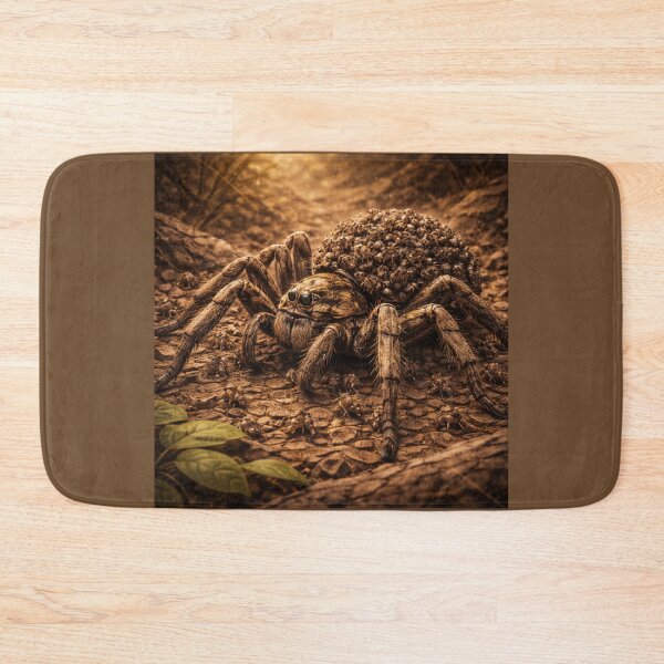 Item preview, Wolf Spider Mother – Earthbound Nature Fantasy Art designed and sold by GeoWild Designs.