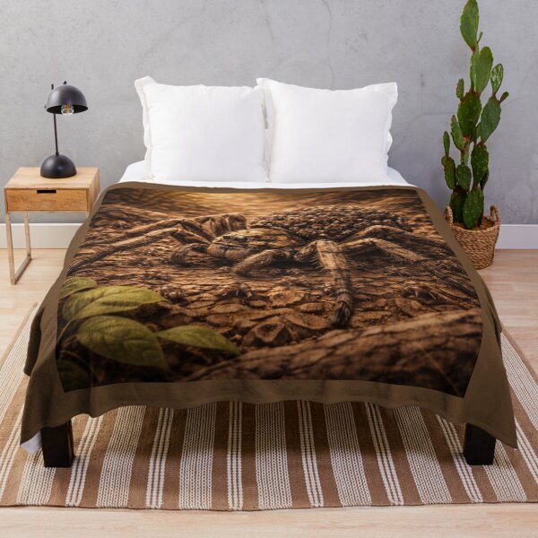 Item preview, Wolf Spider Mother – Earthbound Nature Fantasy Art designed and sold by GeoWild Designs.