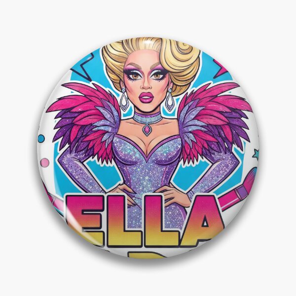 Item preview, Ella Vaday Makeup Queen Drag Pop Art designed and sold by Eaterweal.