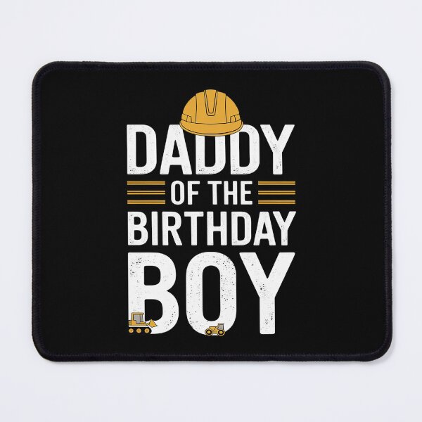 Item preview, Daddy of the birthday boy matching family construction party designed and sold by MythWoot.