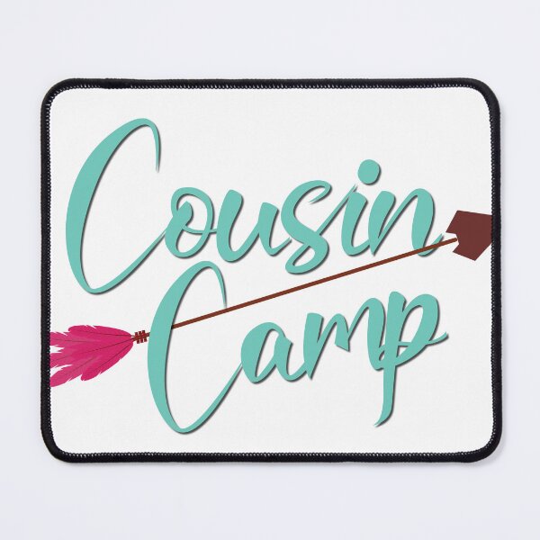 Item preview, Cousin Camp Typography T-Shirt – Matching Family Reunion Design designed and sold by PixelWaveBD.