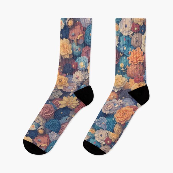Item preview, 6 Vibrant Floral Patterns Abstract Designs Creative Love designed and sold by ART ATTACK ZONE.