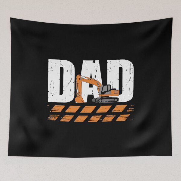 Item preview, Excavator Dad Father's Day Construction Father Birthday  designed and sold by MythWoot.