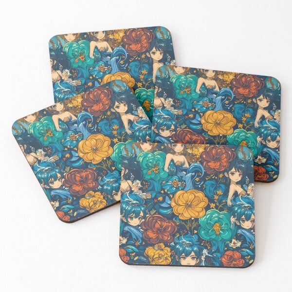 Item preview, 7 Vibrant Floral Patterns Abstract Designs Creative Love designed and sold by ART ATTACK ZONE.